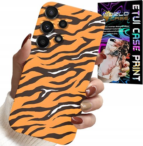ETUI DO SAMSUNG GALAXY A32 4G - PLECKI W TYGRYSIE PASKI POKROWIEC +SZKŁO na Arena.pl