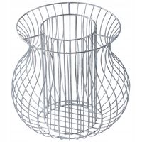 DONICA OGRODOWA GABIONOWA ZE STALI 47cm OCYNKOWANA