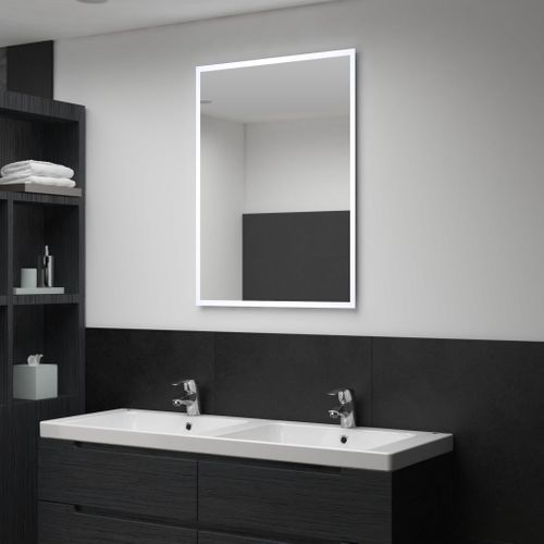 LUSTRO ŁAZIENKOWE ŚCIENNE LED 60 x 80 cm na Arena.pl