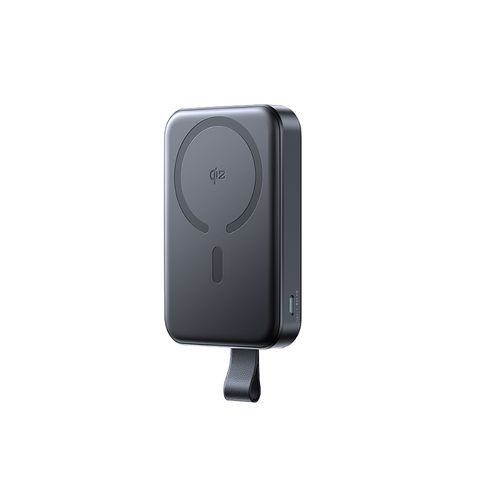 Powerbank 10000mAh 22.5W Qi2 JR-PBM11 MagSafe z podstawką - czarny na Arena.pl