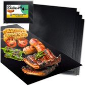 Mata na grill teflonowa do pieczenia tacka do grilla kuchenki zestaw 4 szt
