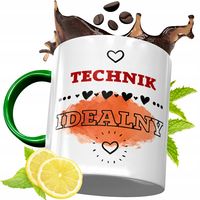 Kubek Zielony Dla Technika Na Urodziny Prezent Z Nadrukiem Ze Zdjęciem
