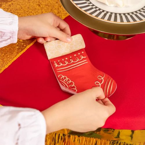 Serwetki papierowe świąteczne Skarpeta, 10 szt. na Arena.pl