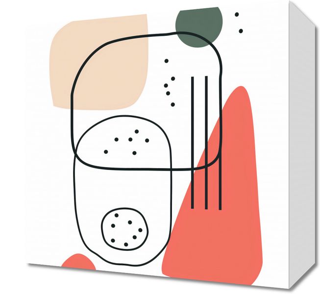 Obraz 30x30cm Przestrzenność zdjęcie 1