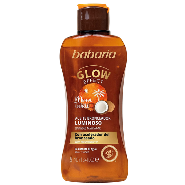 Babaria Glow Effect Monoi Tahiti Olejek Rozświetlający Do Opalania zdjęcie 1