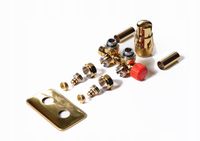 ZAWÓR TERMOSTATYCZNY TWINS ALL IN ONE - ZŁOTY