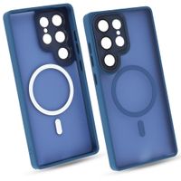 etui do galaxy s25 ultra niebieski mat magsafe case plecki ochrona