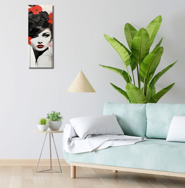 Obraz 20x60cm Kwiatowa Pasja zdjęcie 2