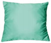 Poszewka satyna bawełniana 40x40 Bielbaw miętowa