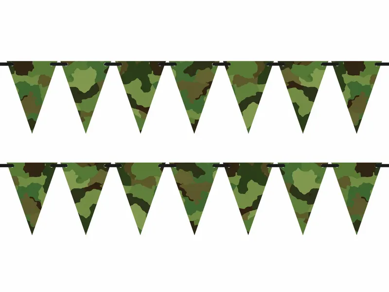 Baner flagi papierowe Moro, 500 cm zdjęcie 1