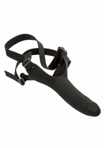 calexotics accommodator silicone dong czarny - elastyczny model silikonowy na Arena.pl