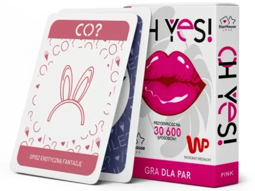 GRA DLA PAR - OH YES! PINK erotyczna wstępna WYZWANIA prezent WALENTYNKI na Arena.pl