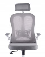 Fotel obrotowy HORSEKING szary ergonomiczny wygodny ms028 biurowy