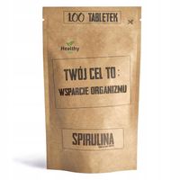 Twój cel to: Wsparcie organizmu - Spirulina 100 tabletek