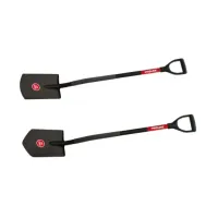 PROLINE Zestaw szpadli ostry/prosty hartowany HRC 45 metalowy trzon