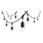 GIRLANDA LED 15M 24V E27 IP44 OSWIETLENIE OGRODOWE