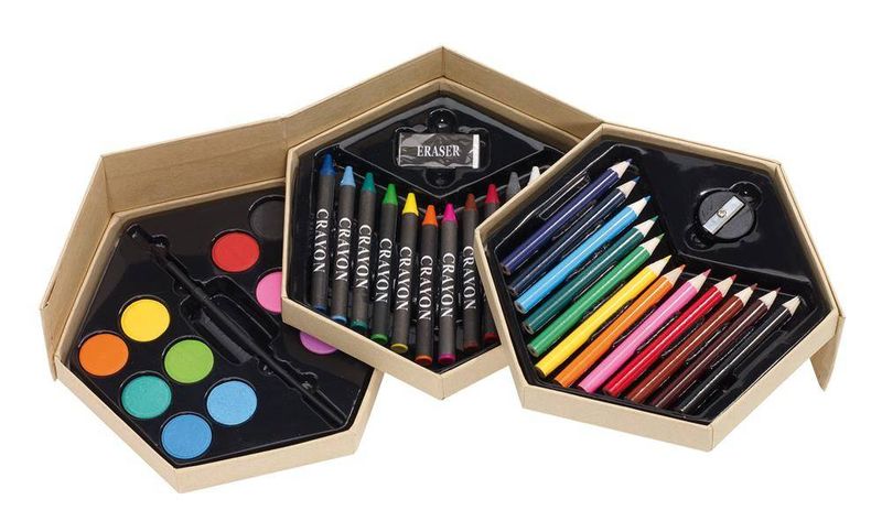 Zest. do malowania COLOURFUL LEVEL, brązowy zdjęcie 1