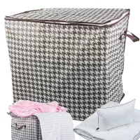 Pojemnik 100L do szafy organizer tkaninowy na pościel ubrania składany