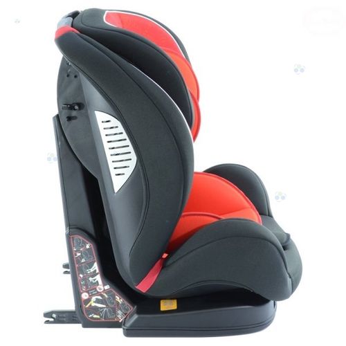 FOTELIK VSX ISOFIX CZERWONY #D1 na Arena.pl