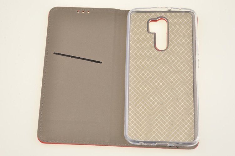 Etui Smart do Xiaomi Redmi 9 czerwony zdjęcie 3