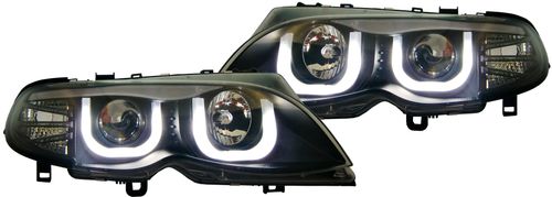 Lampy Reflektory LED 3D U-Style BMW E46 01-05 na Arena.pl