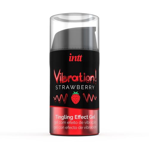 żel stymulujący vibration! strawberry 15 ml intt na Arena.pl