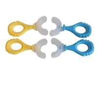 Szczoteczka Do Zębów U Dla Dzieci Silikonowa 4szt