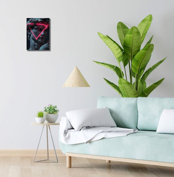 Obraz 20x30cm Neonowy Renesans zdjęcie 2