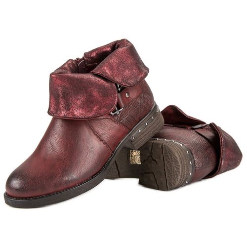 Bordowe botki workery r.38 na Arena.pl