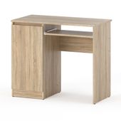 Biurko Młodzieżowe Szkolne Komputerowe 90cm Gamingowe Hugo Dąb Sonoma