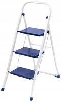 Drabinka składana domowa 3 stopnie drabina 3 stopniowa podest 116cm Arco 3