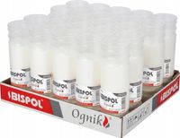 Wkłady Parafinowe Do Zniczy Bispol Ognik WP4 96h 24 Sztuki Długo Palące