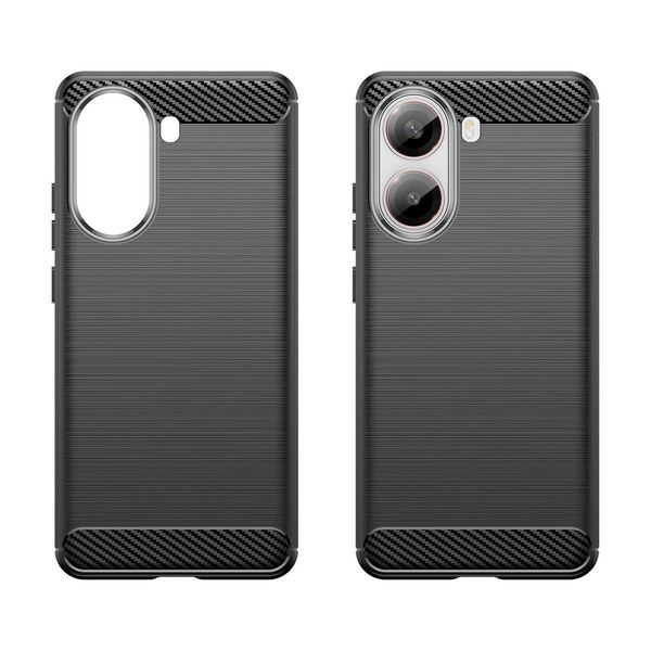 Spacecase Carbon Poco X7 Pro 5G Black zdjęcie 4