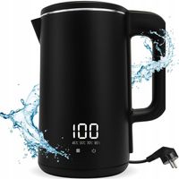 CZAJNIK ELEKTRYCZNY LED Z REGULACJĄ TEMPERATURY DOTYKOWY BEZPRZEWODOWY 2,5L