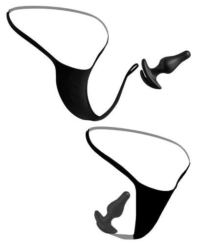 hookup panties remote bowtie bikini xl-xxl z systemem wibracyjnym, pilot na Arena.pl