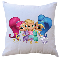 Poduszka z wkładem Shimmer and Shine