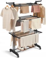 SUSZARKA NA PRANIE STOJĄCA Pionowa Na Ubrania Do prania Składana