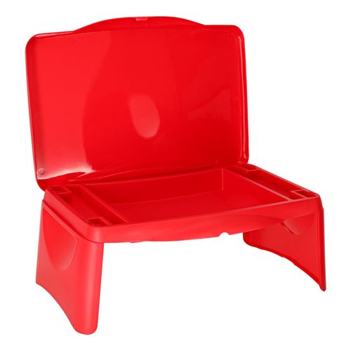 Stolik samochodowy dla dzieci ze schowkiem czerwony na Arena.pl