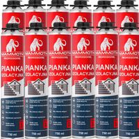 Izolacje natryskowe piana pur pianka pur MAMMOTH OCIEPLENIE PODDASZA GARAZU