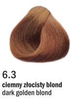 Allwaves Cream Color farba do włosów, koloryzacja trwała, 100 ml 6.3 ciemny złocisty blod