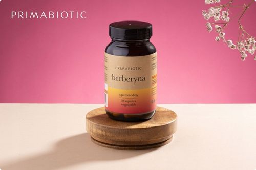 BERBERYNA HCL 400 Mg PRIMABIOTIC 60 kaps. Wątroba Metabolizm Odchudzanie na Arena.pl