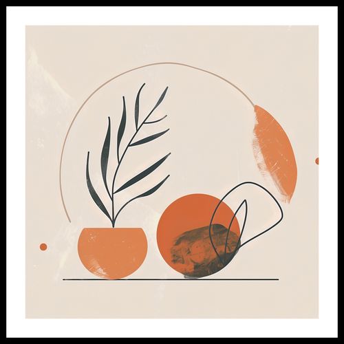 Plakat 70x70cm Tonacja Pasteli na Arena.pl