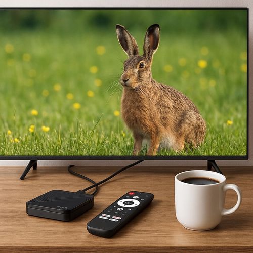 SMART BOX TV 4K ANDROID 14 WIFI BLUETOOTH Odtwarzacz multimedialny na Arena.pl