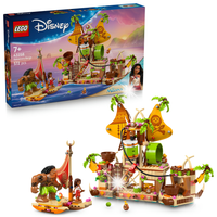 LEGO Disney Vaiana 2 Barka Kakamorów 43258 7+ 572 elementów