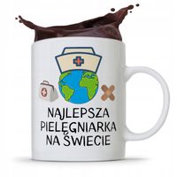 Kubek Prezent Dla Najlepszej Pielęgniarki Z Nadrukiem Ze Zdjęciem