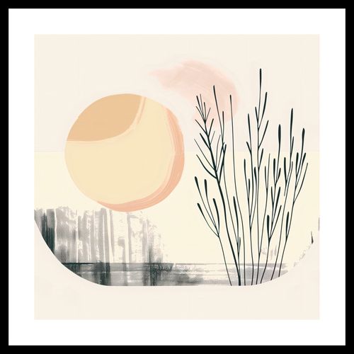 Plakat 50x50cm Pastelowy Wschód na Arena.pl