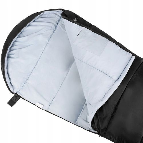 ŚPIWÓR TURYSTYCZNY LEKKI KOŁODRA Z KAPTUREM HOODED CAŁOROCZNY OUTTEC na Arena.pl