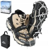 RACZKI TURYSTYCZNE NA BUTY KOLCE NAKŁADKI ANTYPOŚLIZGOWE GÓRSKIE