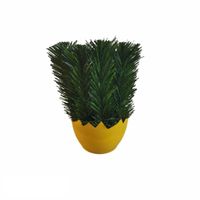 Doniczka skorupka żółta jajko Wielkanoc dekoracja kompozycja stroik