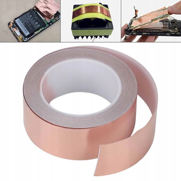 TAŚMA MIEDZIANA ODSTRASZAJĄCA ŚLIMAKI PRZECIW ŚLIMAKOM SAMOPRZYLEPNA 25M zdjęcie 7